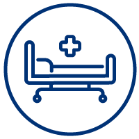 icon of hospital bed